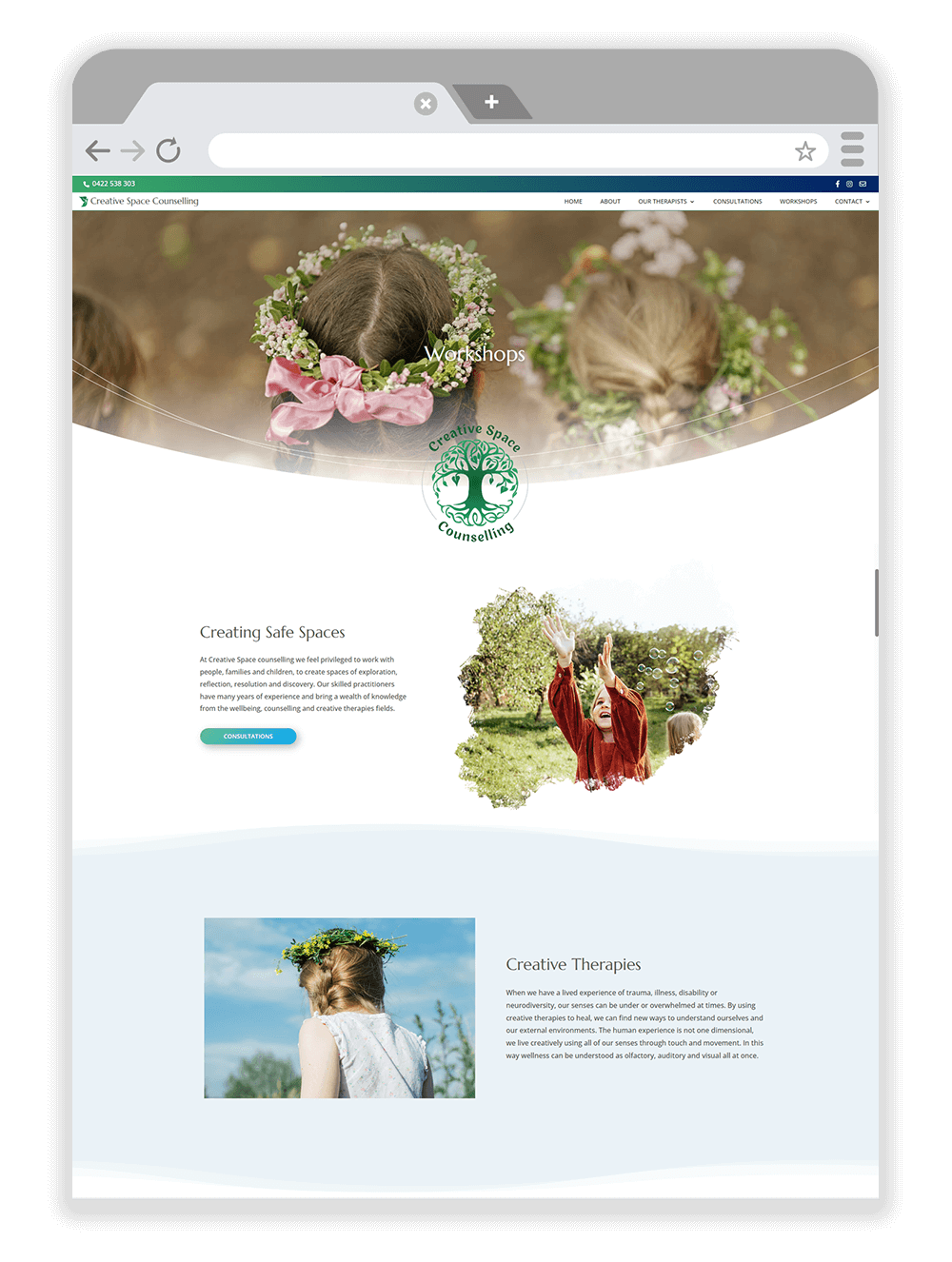 Pod packages landing pages websites