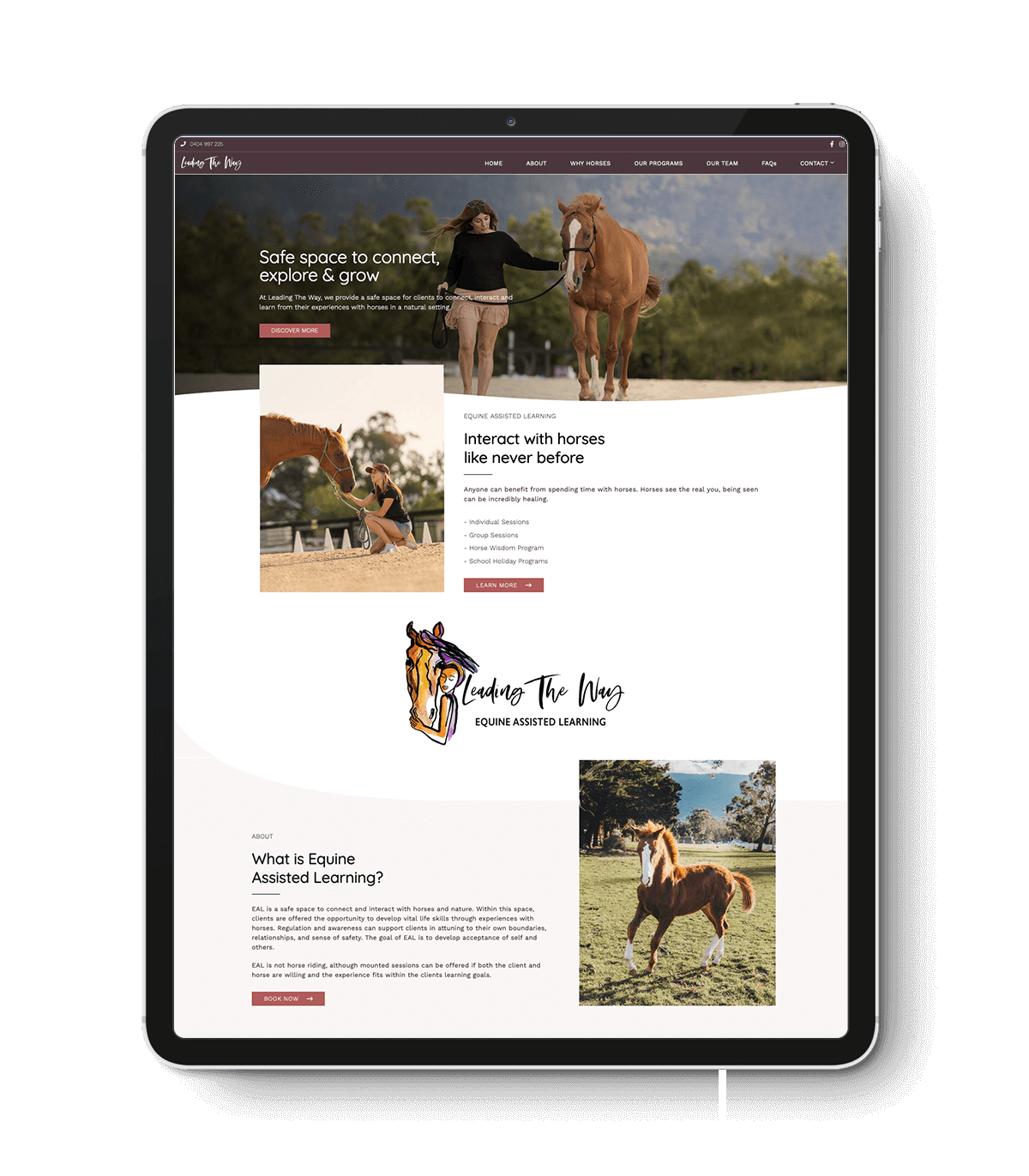 Yarra-Valley-Eco-Therapy-Counselling-Equine-Therapy-Horses-Riding-Websites Marketing SEO