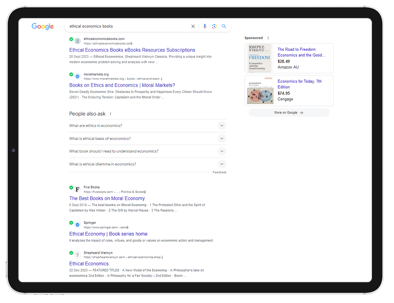 Organic SEO Campaign for government, corporate, large business