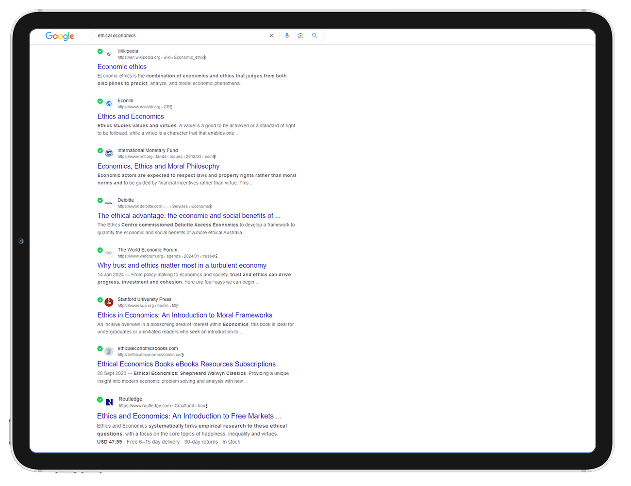 Organic SEO Campaign for government, corporate, large business