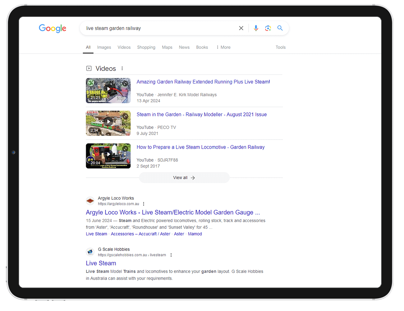 Organic SEO Campaign for a medium size Retail & Manufacturing business