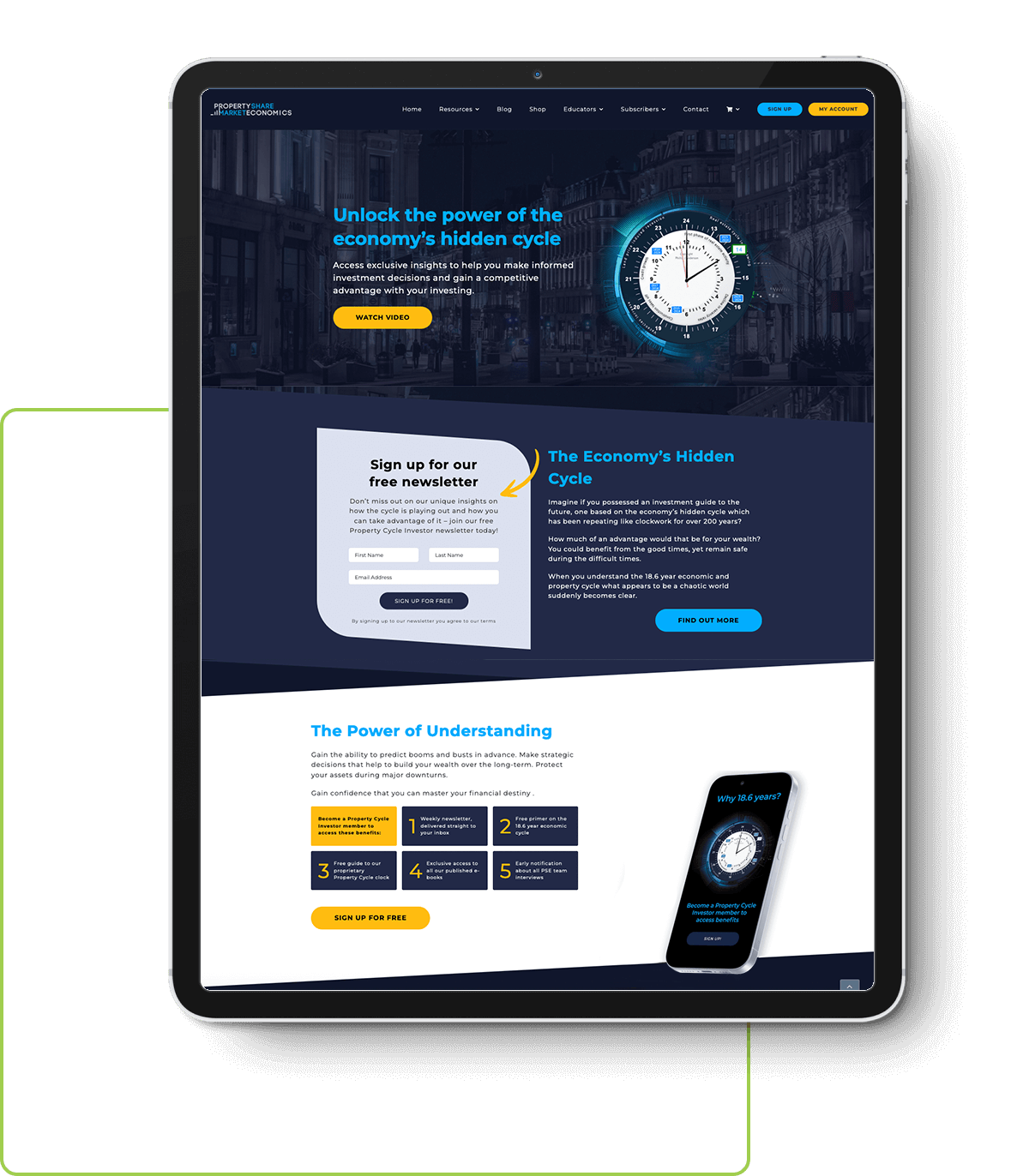 PSE Websites Economics Subscription Service Marketing SEO Membership Platform Developers
