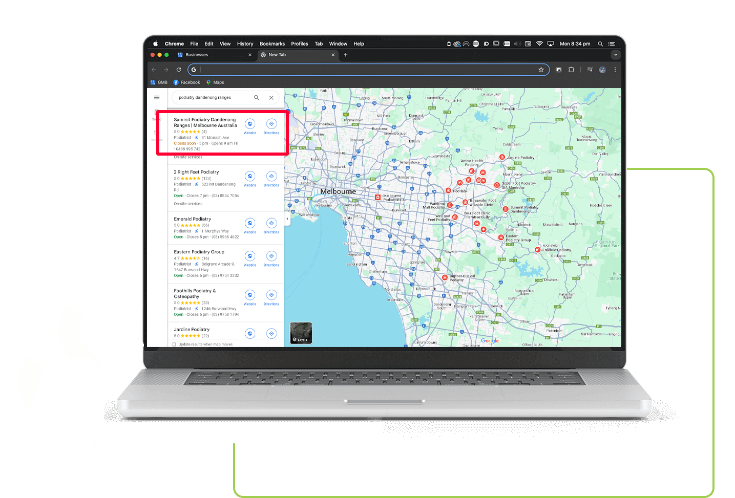 Small Businesses Outranking Competitors with good SEO and no PPC