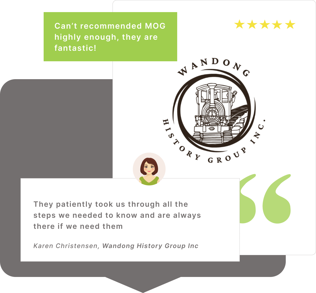 History Website Testimonial